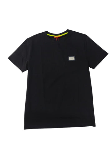 Enrico Coveri Mini Metal Logo T-Shirt Black