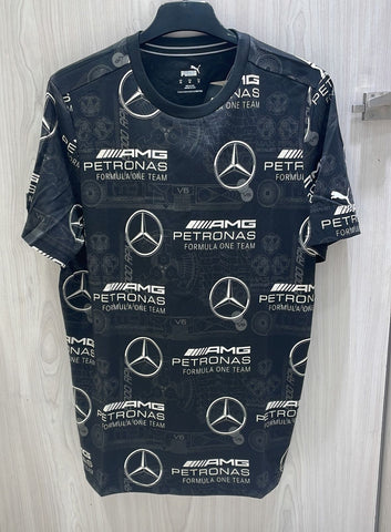 Puma T-Shirt Petronas Print Black