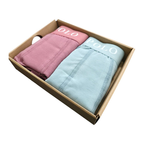 Polo Boxer Briefs 2Pack Multi Guava/Mint