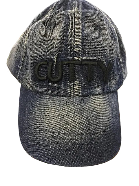 The Cutty Acid Wash Denim Cap