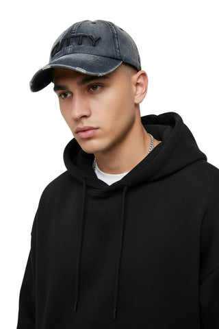 The Cutty Acid Wash Denim Cap
