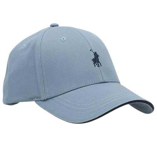 The Polo Structured Panel Cap Faded Blue