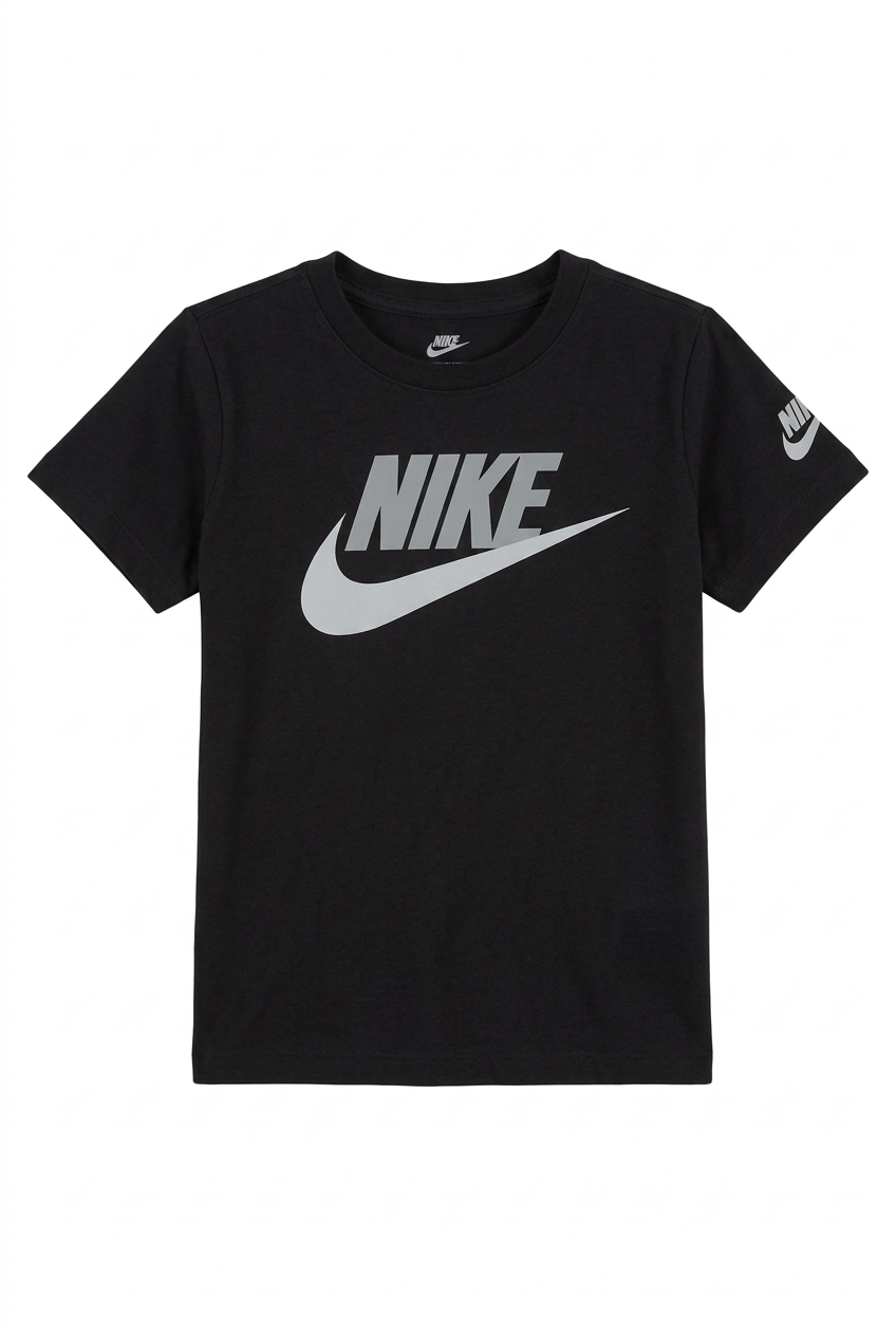 Nike Kids T-Shirt  Evergreen Black