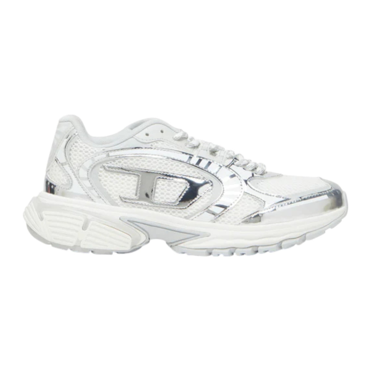 Diesel Sneakers S-Pro V-Dense Low Ladies White/Silver