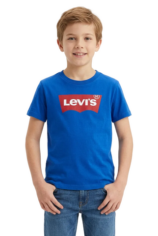 Levis Kids T-Shirt Batwings Royal Blue And Red