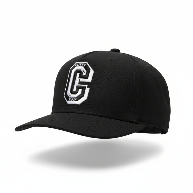 Cutty Caps Emb Black