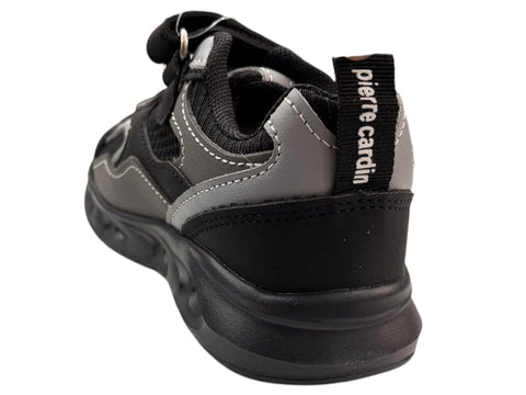 Pierre Cardin Infant Phoenix 2 Black/Grey Sneaker