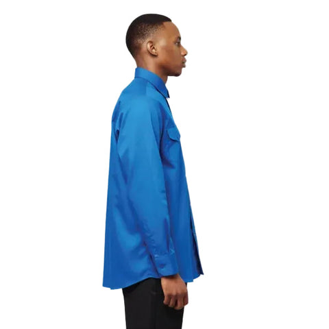 Dickies 847 Long Sleeve Shirt Turkish Blue