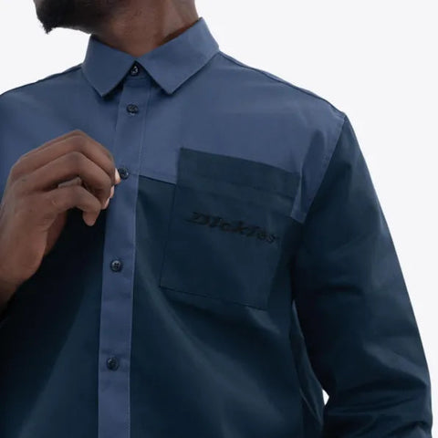 Dickies Melbourne Two Tone Ls Shirt