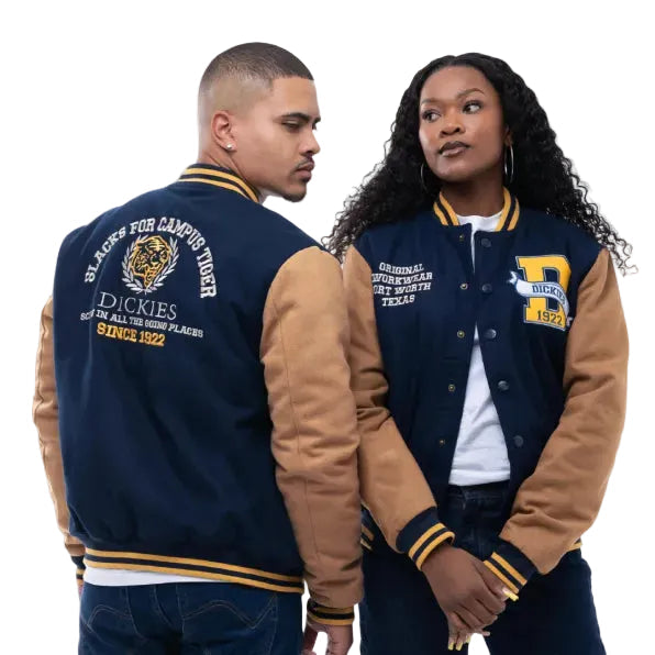 Dickies Jacket Baseball Yale Navy/Tan