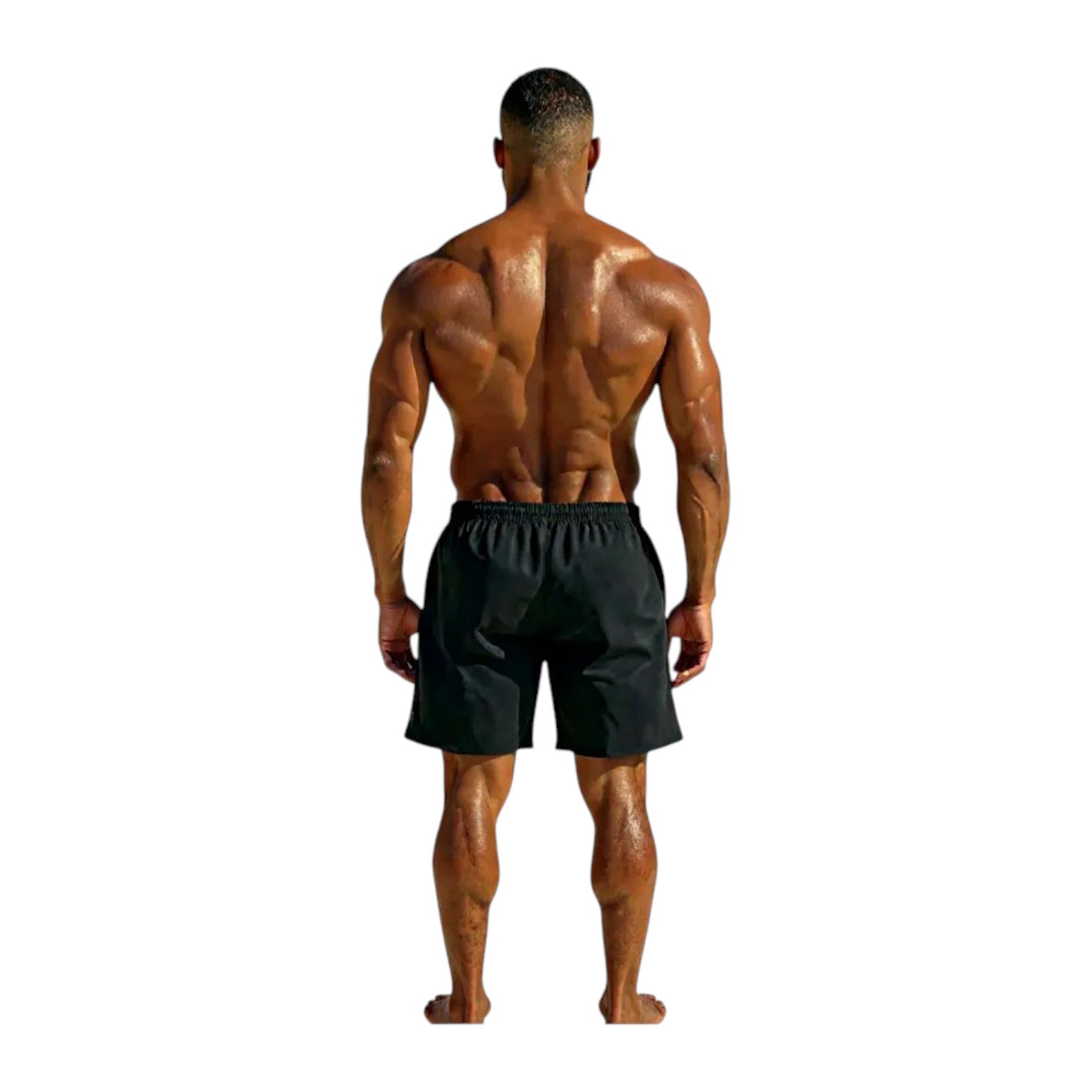 Polo Men’s Sport Beach Shorts – Black Swimwear for Men