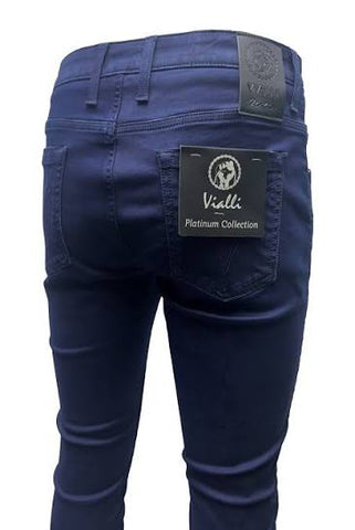 Vialli Jeans Scheletrico Skinny Jupieter Blue