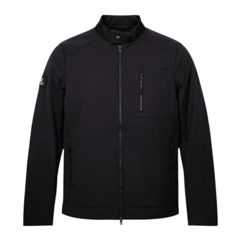 Polo Jacket Pjc Quilted Biker Black