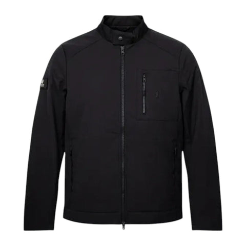 Polo Jacket Pjc Quilted Biker Black