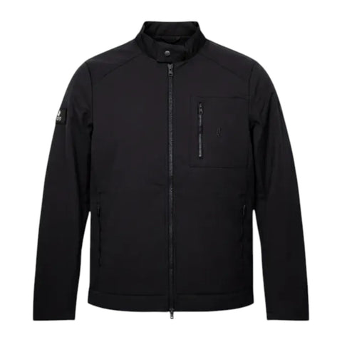 Polo Mens PJC LS Quilted Biker Jacket – Black Classic Rider Style