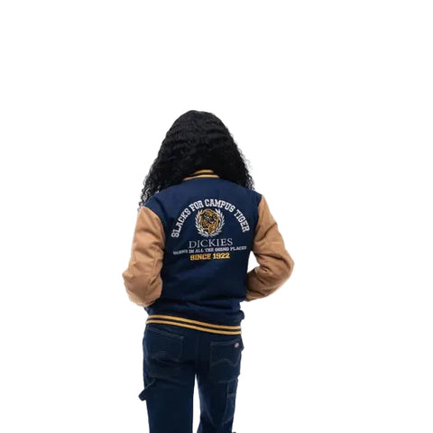 Dickies Jacket Baseball Yale Navy/Tan