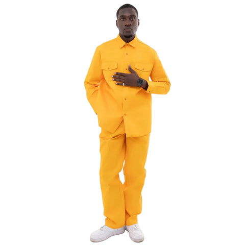 Dickies 847 Long Sleeve Shirt Mustard