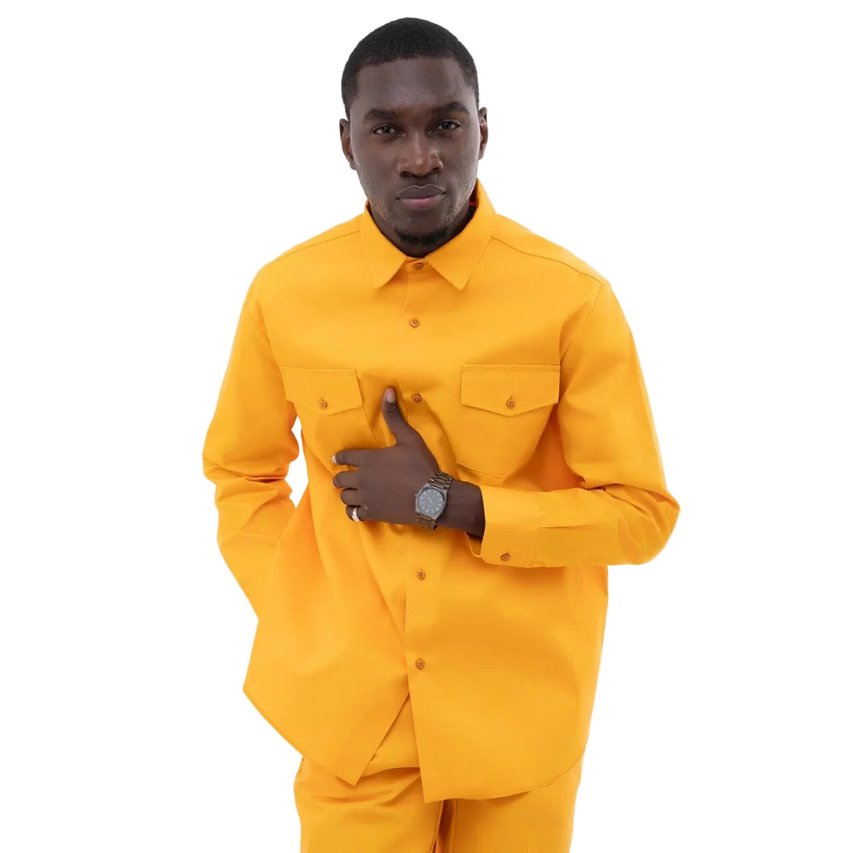 Dickies 847 Long Sleeve Shirt Mustard
