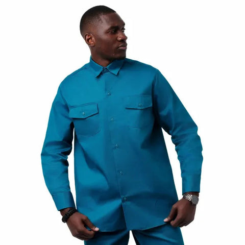 Dickies 847 Long Sleeve Shirt Teal