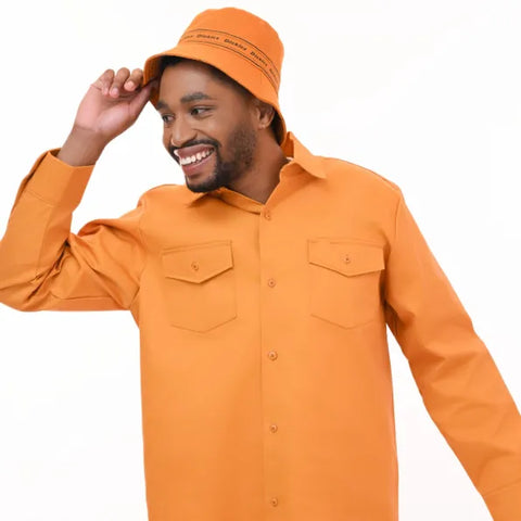 Dickies Men's Long Sleeve Work Shirt – Inca Gold