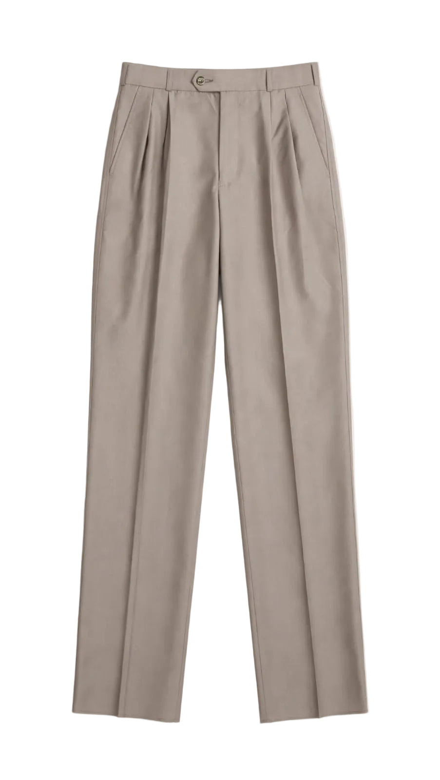 Jonathan D Microfibre Trouser Old Khaki