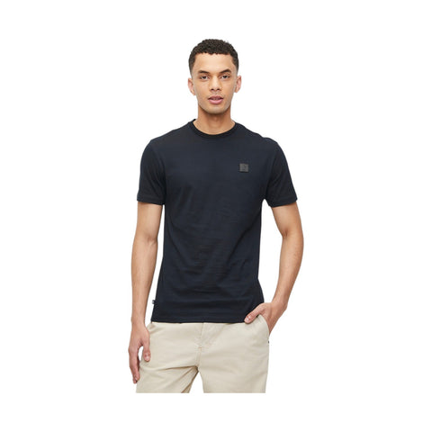 Polo T-Shirt Logo Badge Navy
