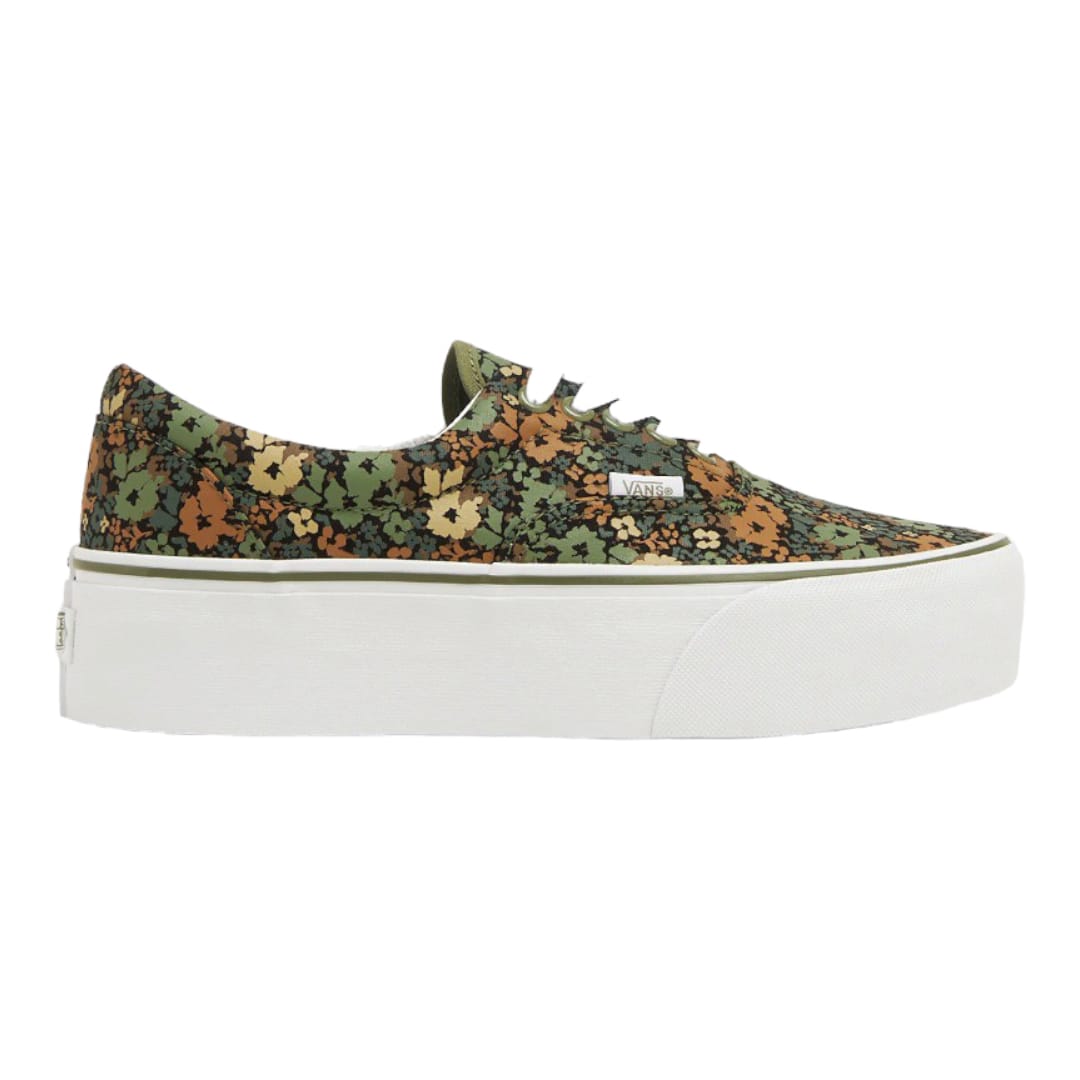 Vans Era Stackform Platform Camo Floral Green
