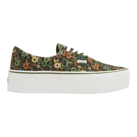 Vans Era Stackform Platform Camo Floral Green