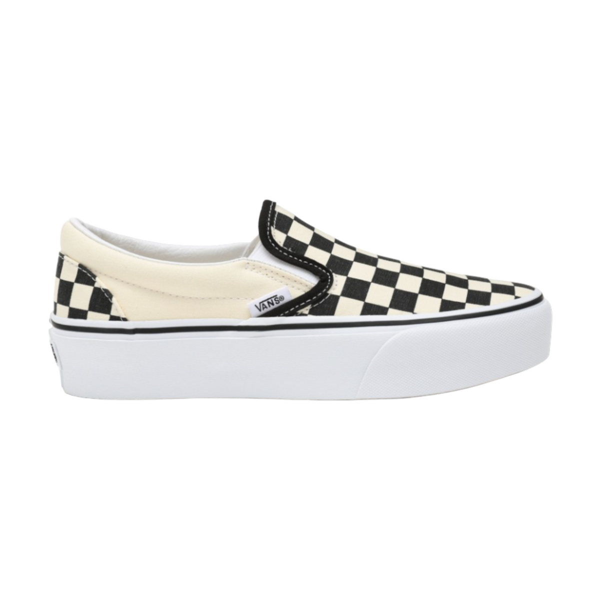 Vans Classic Slip-On Checkerboard Platform