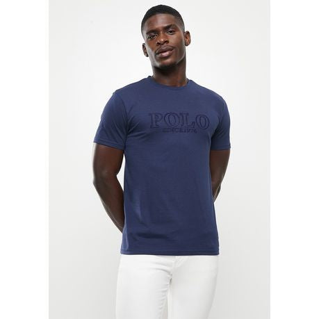 Polo T-Shirt Logo Emb Navy