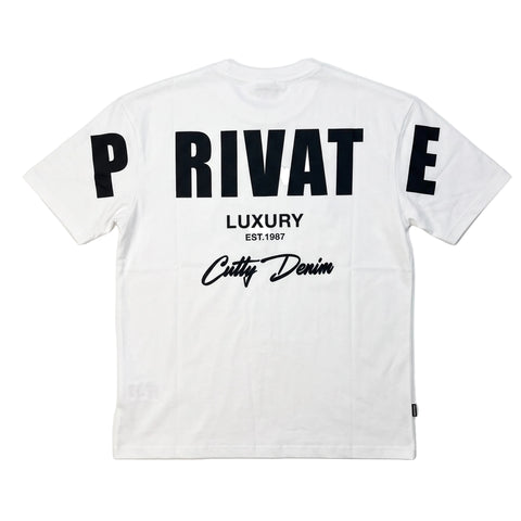 Cutty T-Shirt Private White