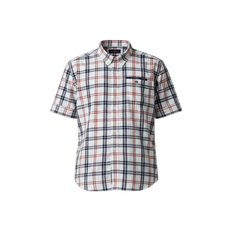 Jonathan D Button Up Shirt Power White/Red