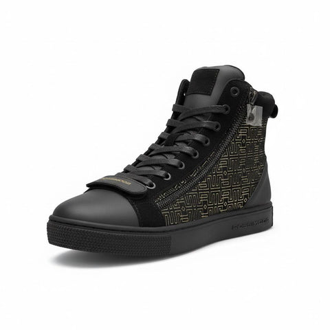 Rossimoda Sneaker Boot Leandra Alta High Black/Gold