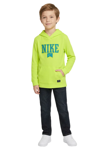 Nike Boys Hoodie Lime