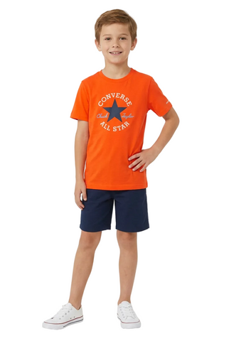 Converse Boys T-Shirt Chuck Patch Orange