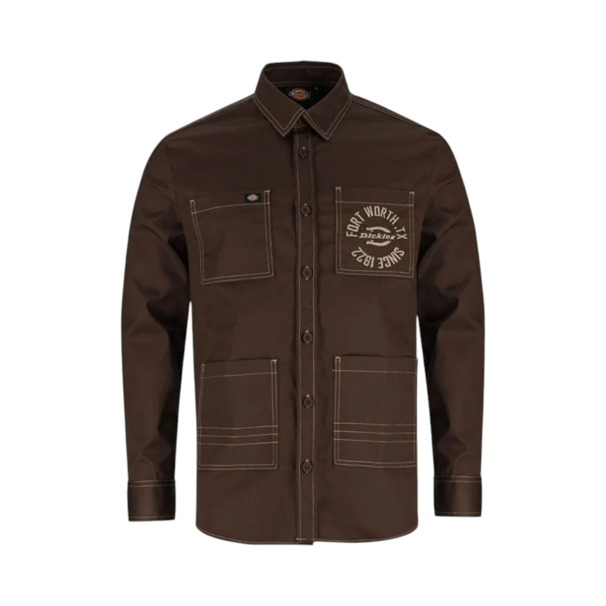 Dickies Logan Carpenter Shirt Chocolate