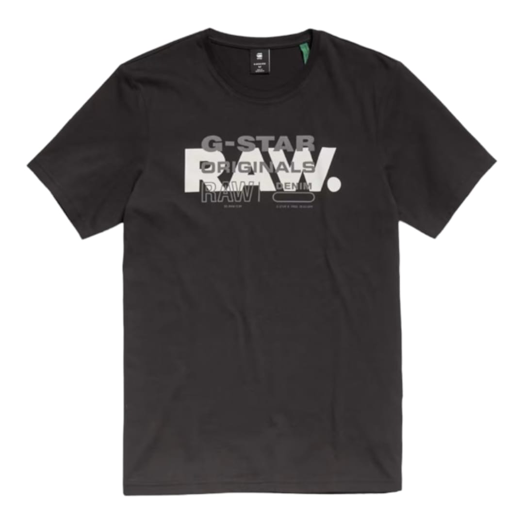 G Star T-Shirt  Originals Slim Black