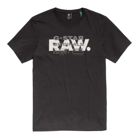 G Star T-Shirt  Originals Slim Black