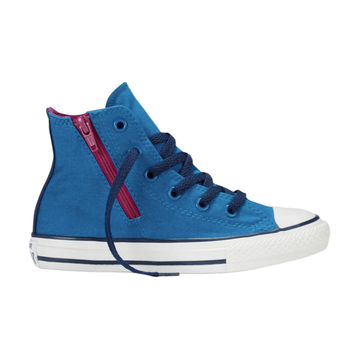 Converse Youth Chucktaylor All Star Side Zip Hi Space Blue