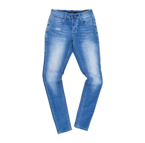 Cutty Cink Skinny Fit Denim Distressed Jeans