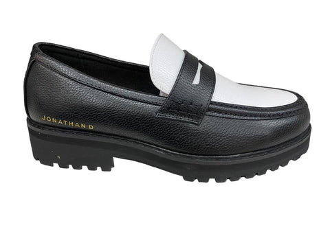 Jonathan D Penny Moc Pu Black/White