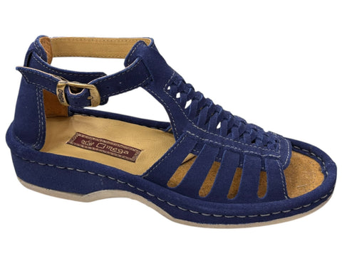 Omega Sandal Fassie Royal Blue