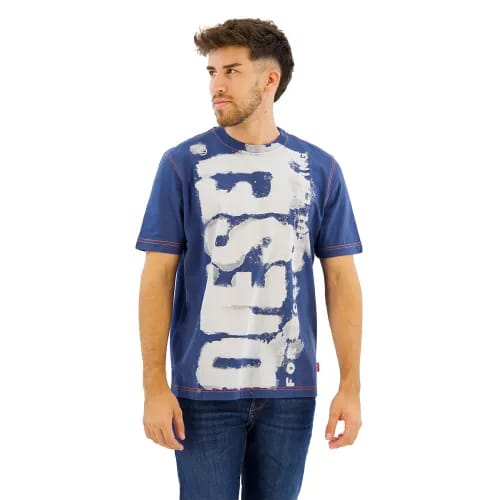Diesel T-Shirt T-Adjust Q4 Blue