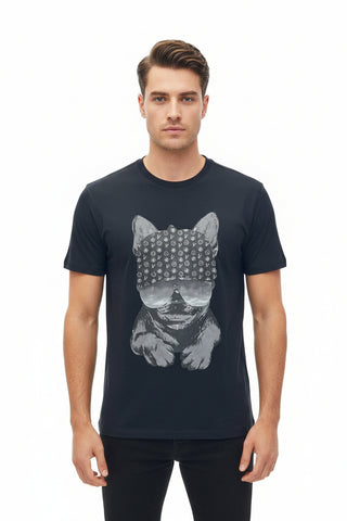 Vialli Doggy T-Shirt Black