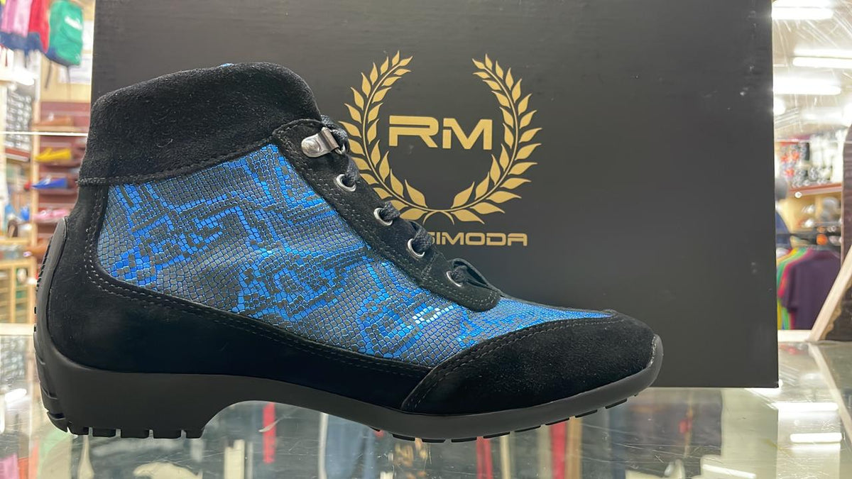 Rossimoda Boot Cayenne Black/Blue