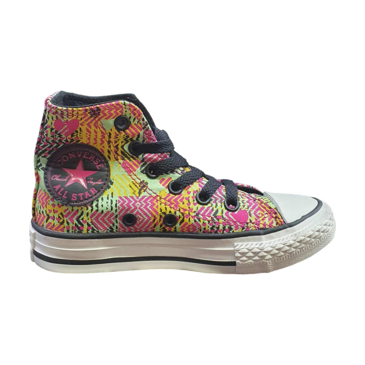 Converse Youth Chuck Taylor All Star Hi Cosmos Multi Pink