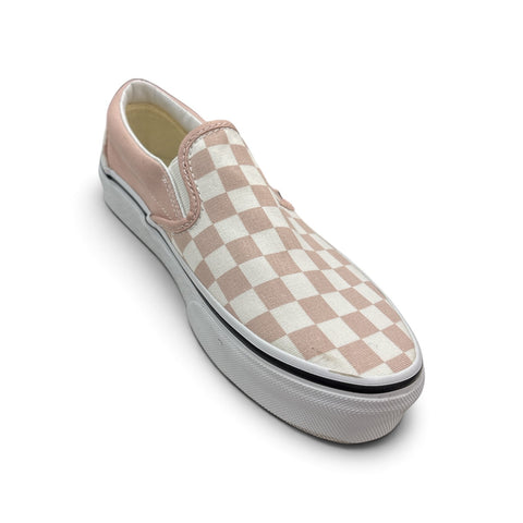 Vans Classic Slip-On Color Theory Checkerboard Light Pink