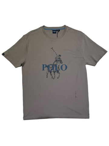 Polo T-Shirt Sketch Pony Taupe