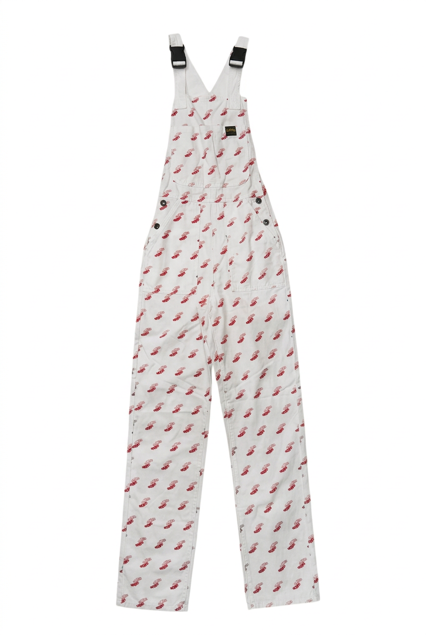 Samson Dungaree Aop Logo White/Red