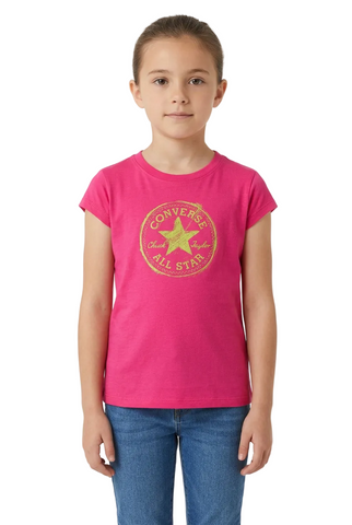 Converse T-Shirt Girls Pink